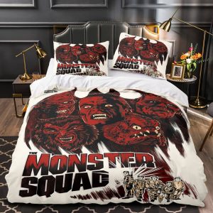 NEW The Monster Squad Bedding Set Quilt Duvet Cover Bedding Sets For Kids